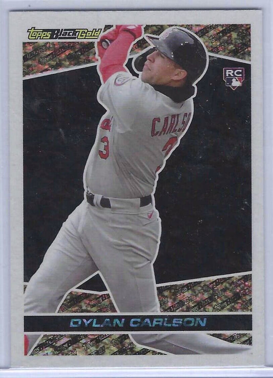 DYLAN CARLSON 2021 TOPPS BLACK GOLD BASE ROOKIE RC #BG-20