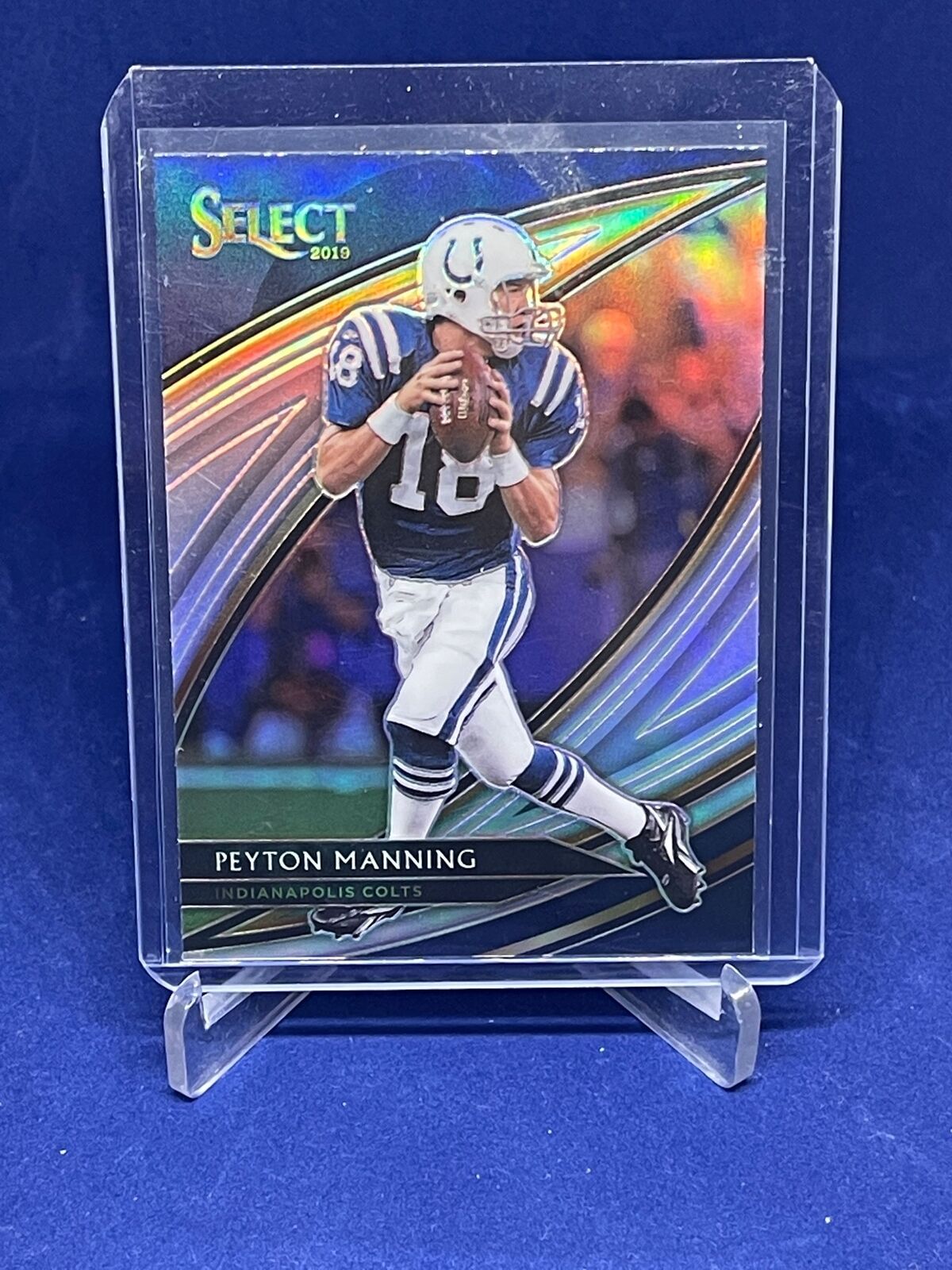 PEYTON MANNING 2019 PANINI SELECT FIELD LEVEL SILVER PRIZM #291