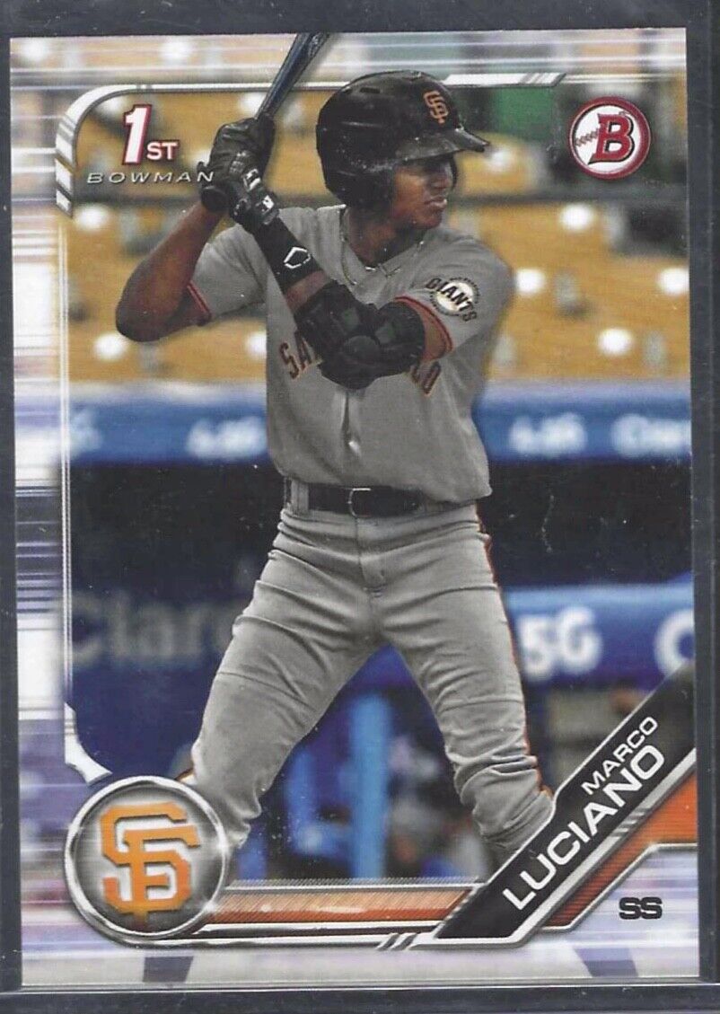 MARCO LUCIANO 2019 TOPPS BOWMAN 1ST BOWMAN PROSPECT #BP-82