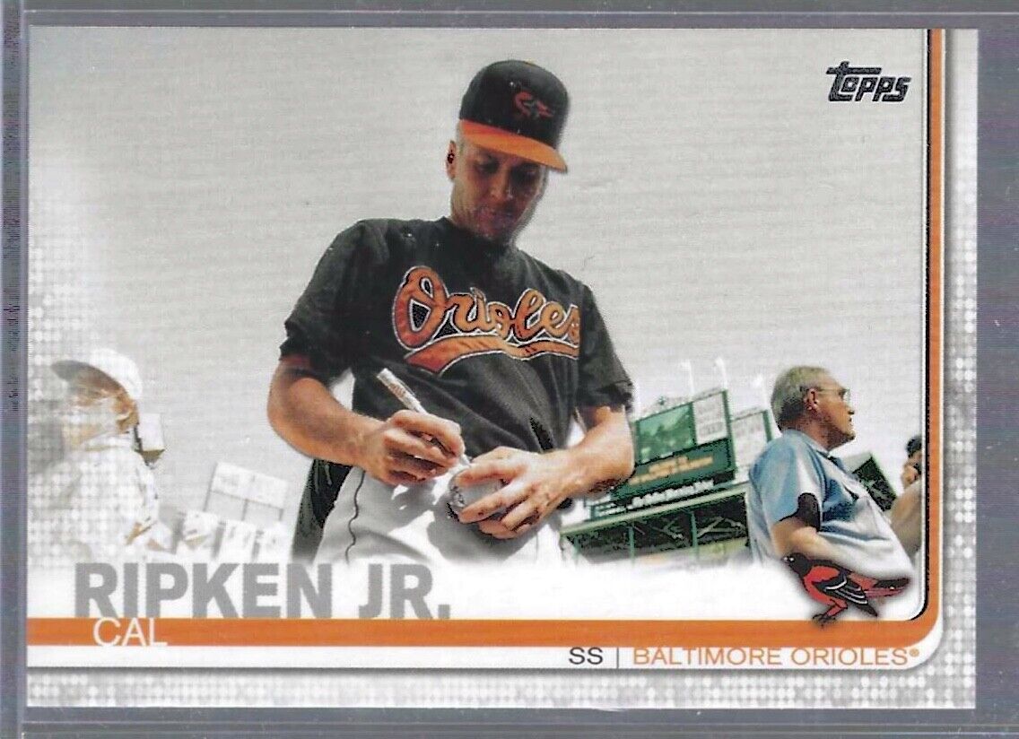 CAL RIPKEN JR 2019 TOPPS UPDATE SERIES SP PHOTO VARIATION #US147