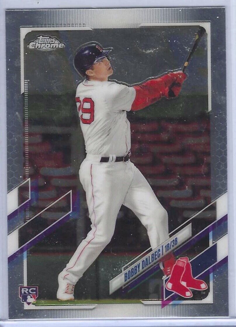 BOBBY DALBEC 2021 TOPPS CHROME BASE TRUE ROOKIE RC #151