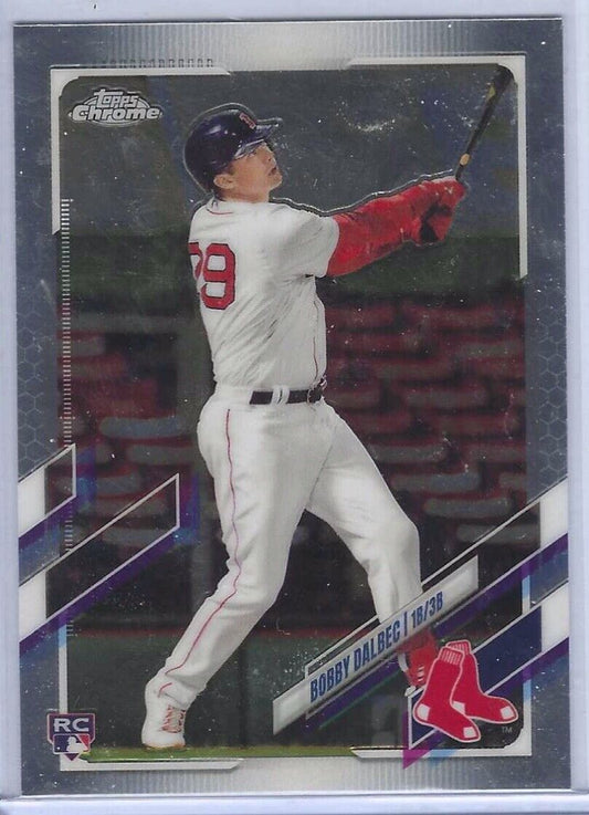 BOBBY DALBEC 2021 TOPPS CHROME BASE TRUE ROOKIE RC #151