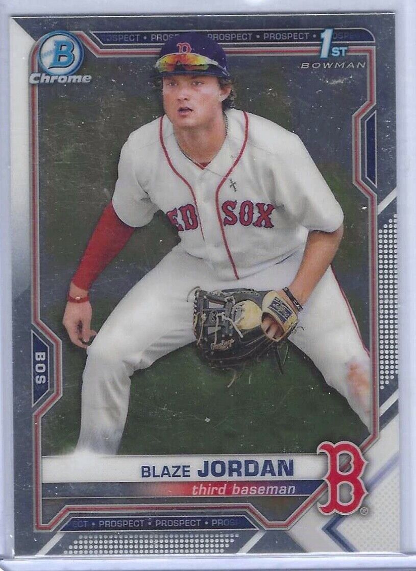 BLAZE JORDAN 2021 BOWMAN CHROME 1ST BOWMAN PROSPECT #BCP-71