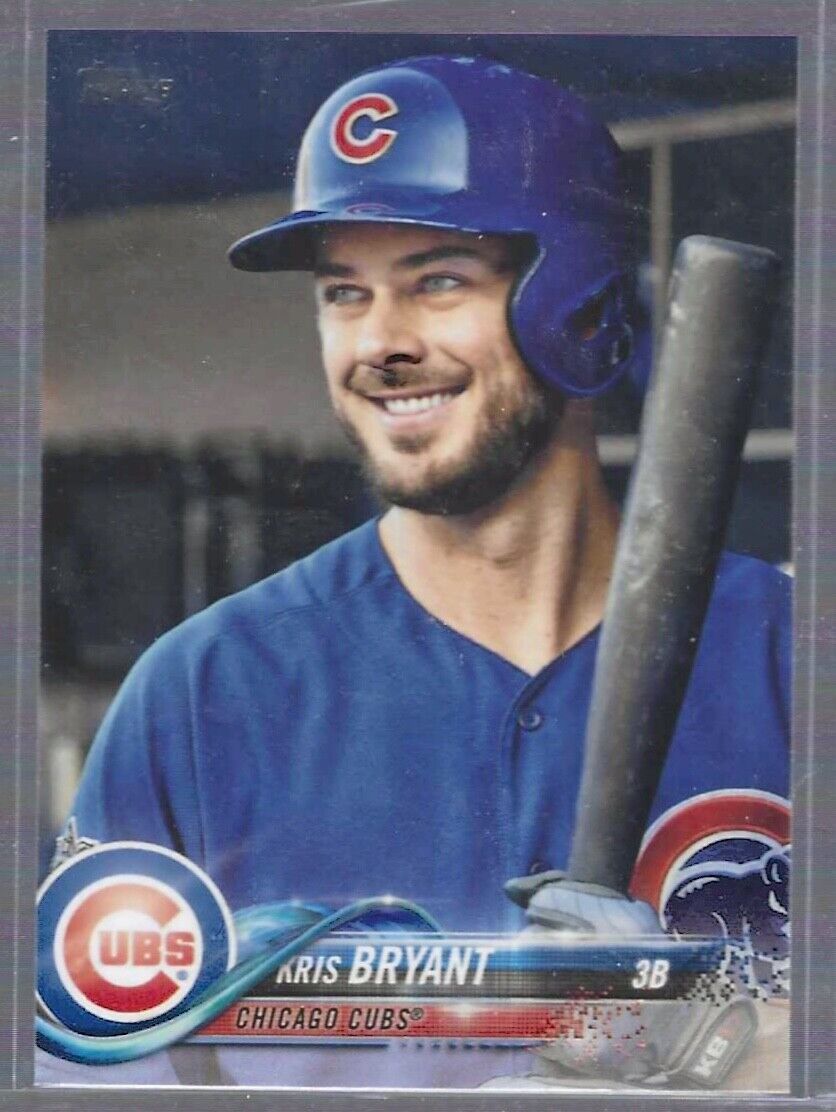 KRIS BRYANT 2018 TOPPS SERIES TWO SP PHOTO VARIATION #500