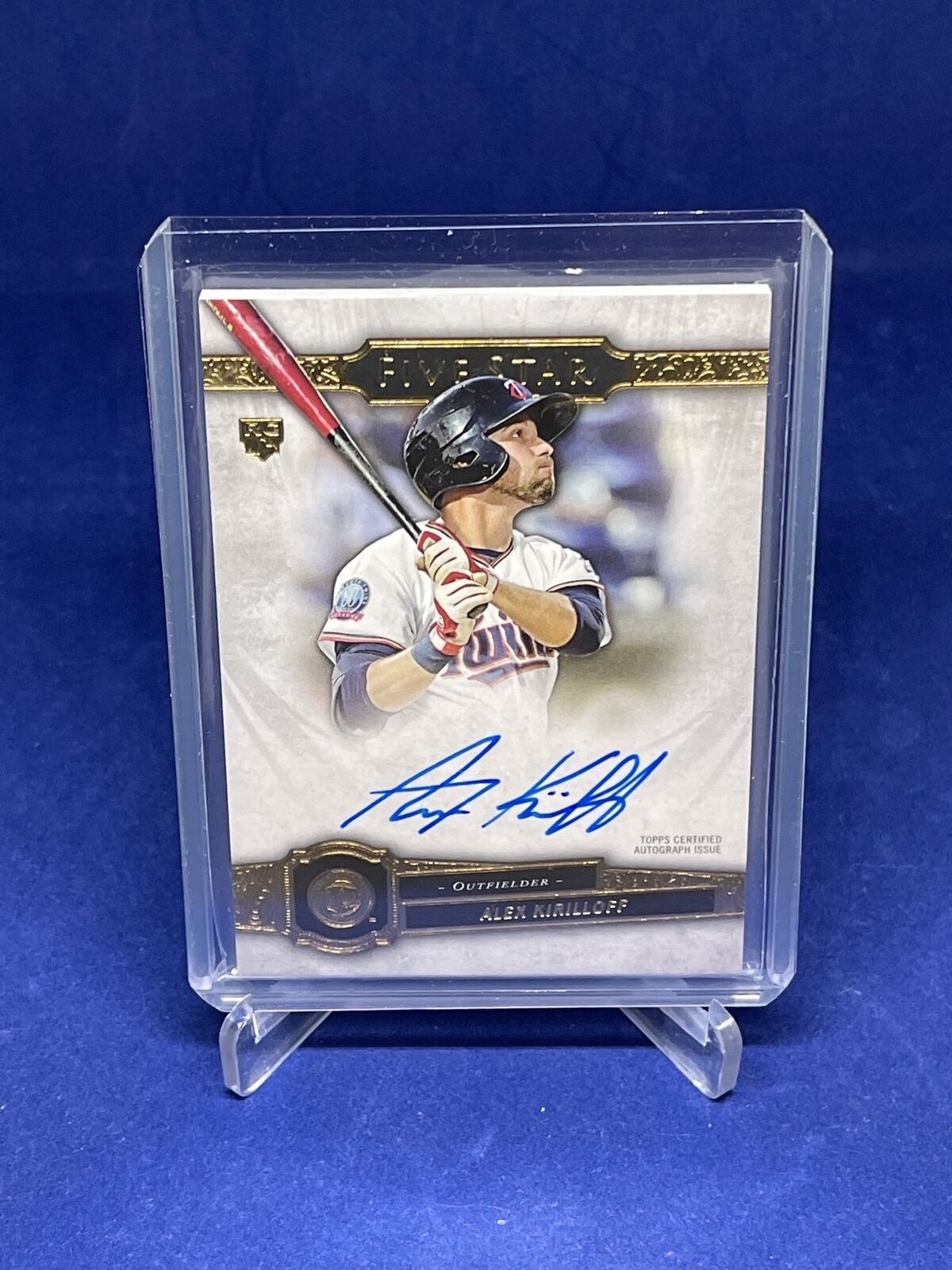 ALEX KIRILLOFF 2021 TOPPS FIVE STAR ON CARD AUTO ROOKIE RC