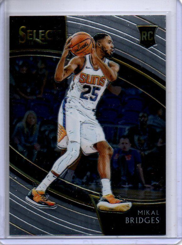 MIKAL BRIDGES 2018-19 PANINI SELECT COURTSIDE SSP TRUE ROOKIE RC #299