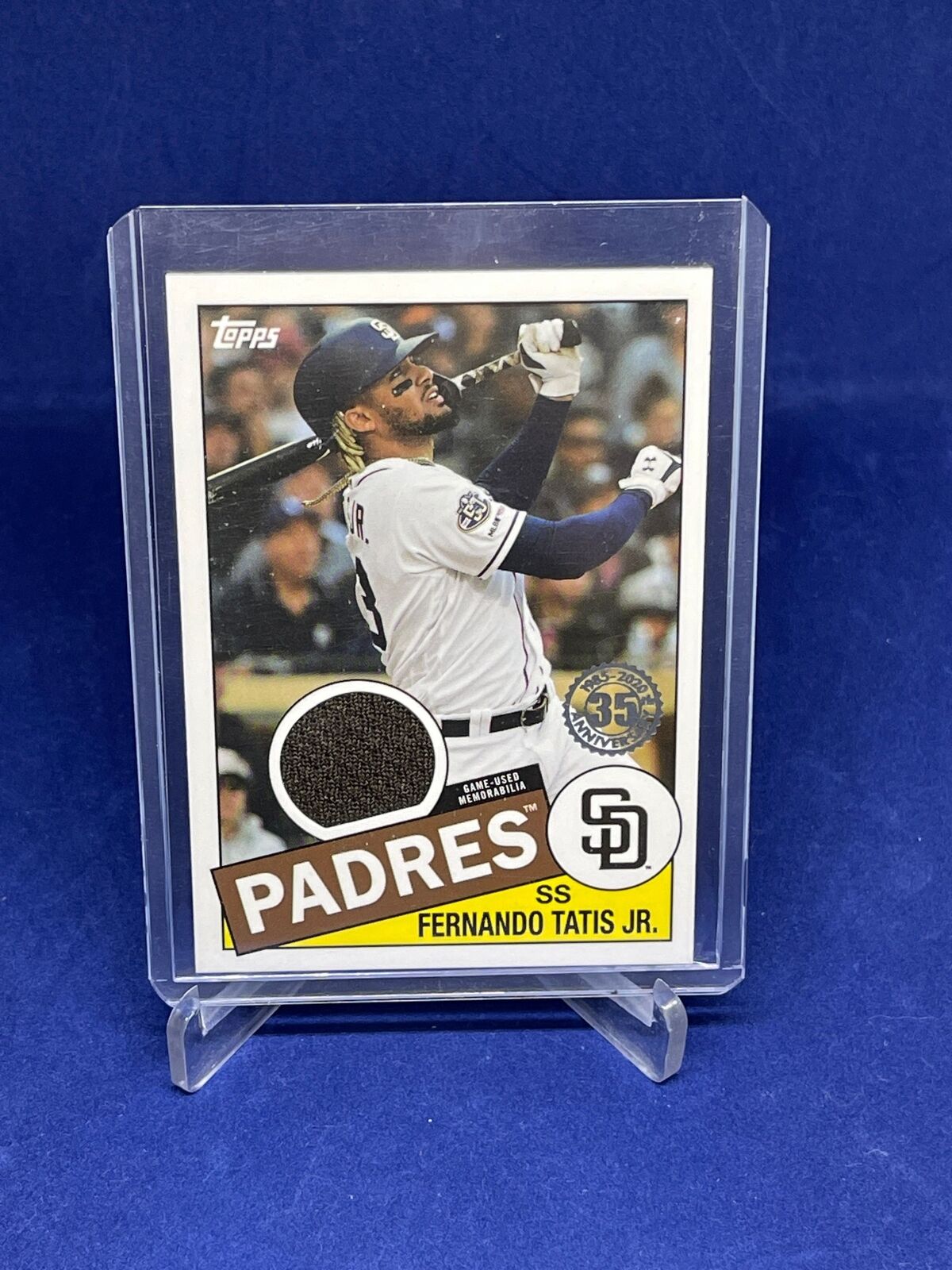FERNANDO TATIS JR 2020 TOPPS SERIES ONE 1985 JERSEY CARD