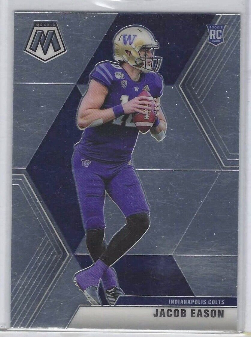 JACOB EASON 2020 PANINI MOSAIC VARIATION SP RC #236