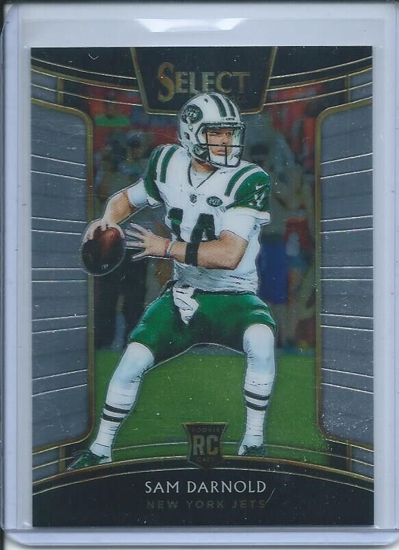 SAM DARNOLD 2018 PANINI SELECT CONCOURSE TRUE ROOKIE RC #18