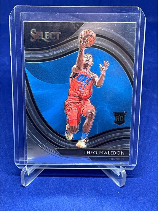 THEO MALEDON 2020-21 PANINI SELECT COURTSIDE SP ROOKIE RC # 267