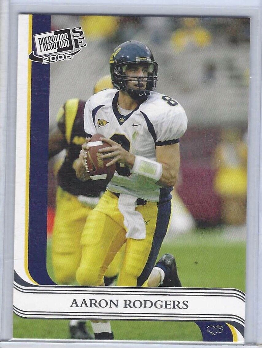 AARON RODGERS 2005 PRESS PASS ROOKIE RC #7