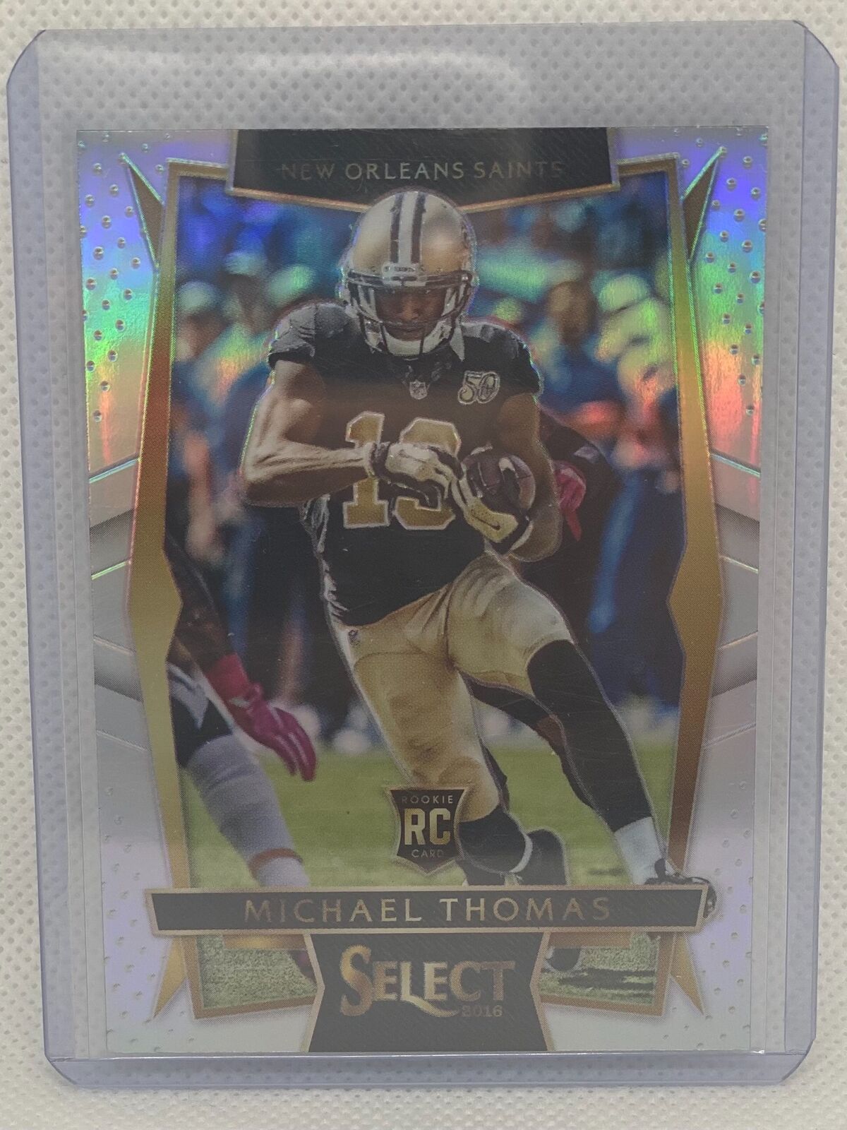 MICHAEL THOMAS 2016 PANINI SELECT SILVER PRIZM RC #19