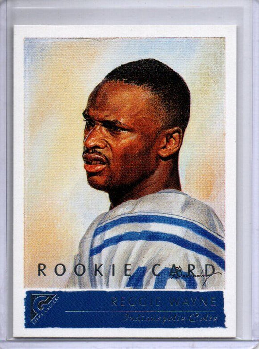 REGGIE WAYNE 2001 TOPPS GALLERY ROOKIE RC #118