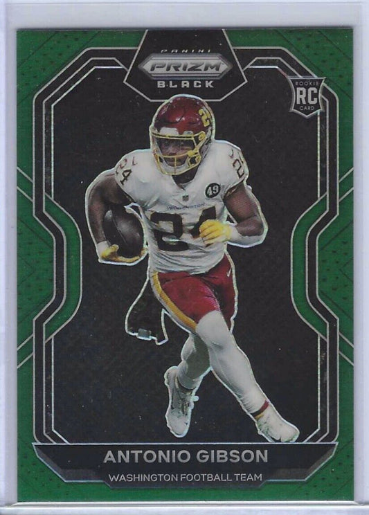 ANTONIO GIBSON 2020 PANINI CHRONICLES PRIZM GREEN PRIZMS RC #D /49