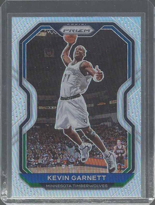 KEVIN GARNETT 2020-21 PANINI PRIZM SILVER PRIZMS #187