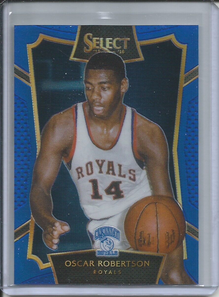 OSCAR ROBERTSON 2015-16 PANINI SELECT BLUE PRIZM #D 1/249
