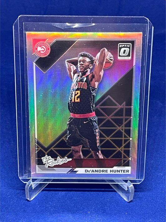DEANDRE HUNTER 2019-20 PANINI DONRUSS OPTIC THE ROOKIES HOLO RC # 4