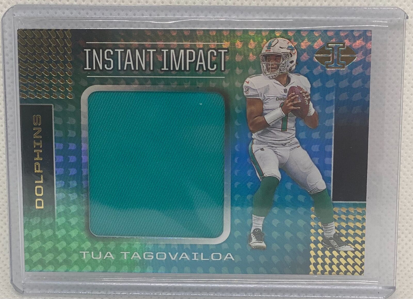 TUA TAGOVAILOA 2020 PANINI ILLUSIONS INSTANT IMPACT JUMBO JERSEY RC #112