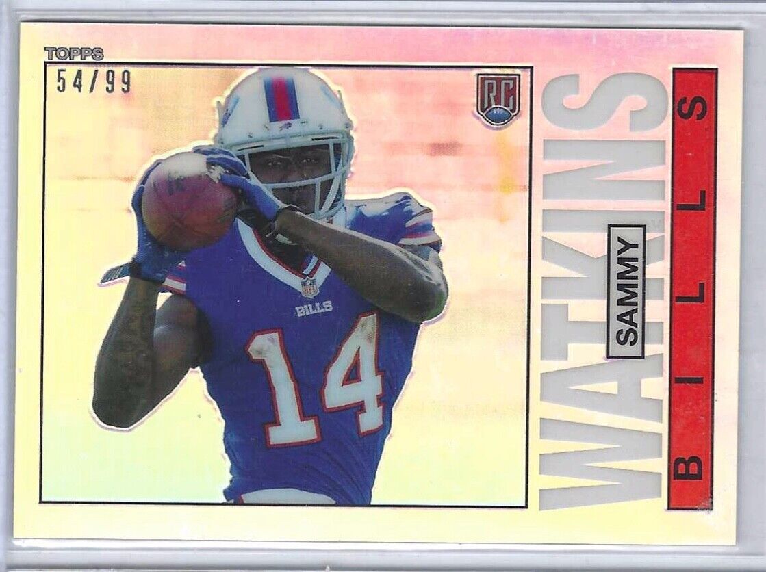 SAMMY WATKINS 2014 TOPPS CHROME RETRO ROOKIE REFRACTOR RC #D /99
