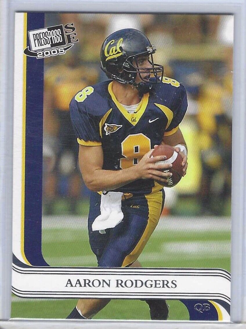 AARON RODGERS 2005 PRESS PASS ROOKIE RC #40
