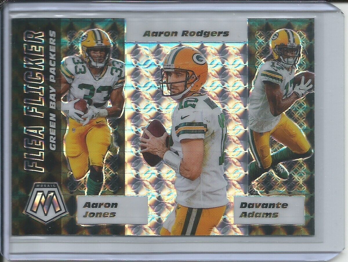 JONES RODGERS ADAMS 2019-20 PANINI MOSAIC FLEA FLICKER SILVER MOSAIC PRIZM PACK