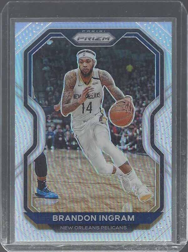 BRANDON INGRAM 2020-21 PANINI PRIZM SILVER PRIZMS #145