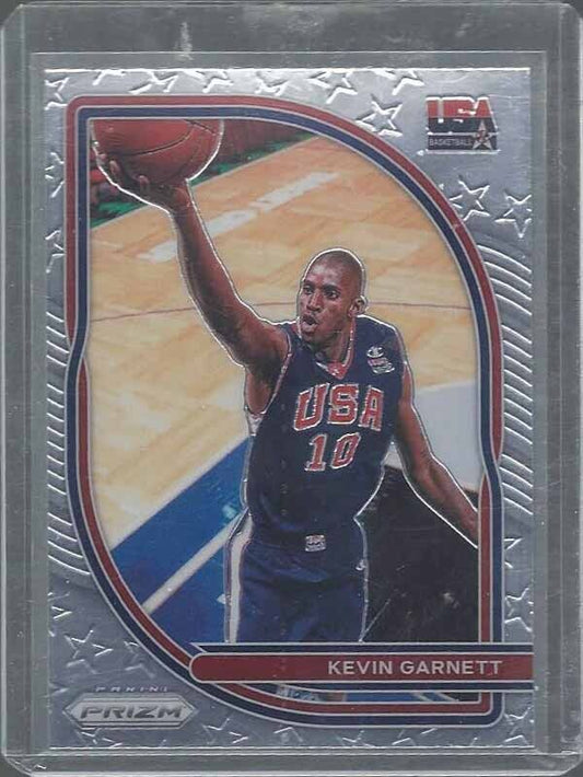 KEVIN GARNETT 2020-21 PANINI PRIZM USA SHORT PRINT SP #4