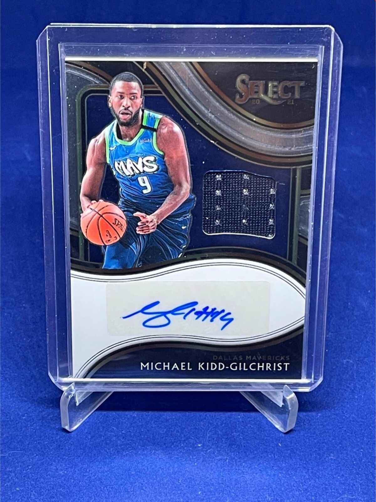 MICHAEL KIDD-GILCHRIST 2020-21 PANINI SELECT JERSEY AUTO #D 34/249