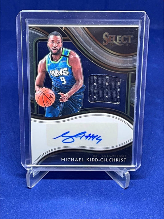MICHAEL KIDD-GILCHRIST 2020-21 PANINI SELECT JERSEY AUTO #D 34/249