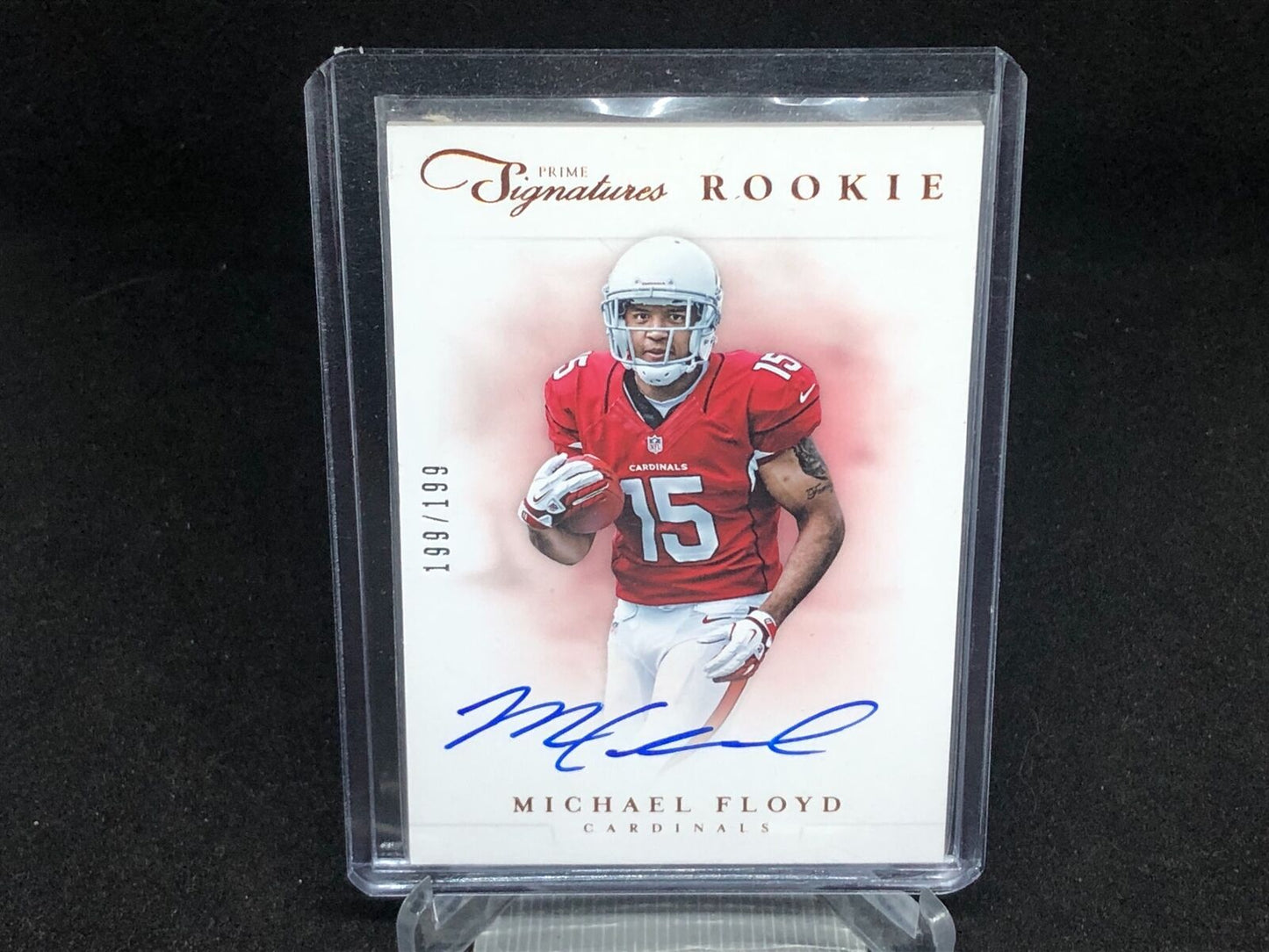 MICHAEL FLOYD 2012 PANINI PRIME SIGNATURES ON CARD AUTO RC #D /199