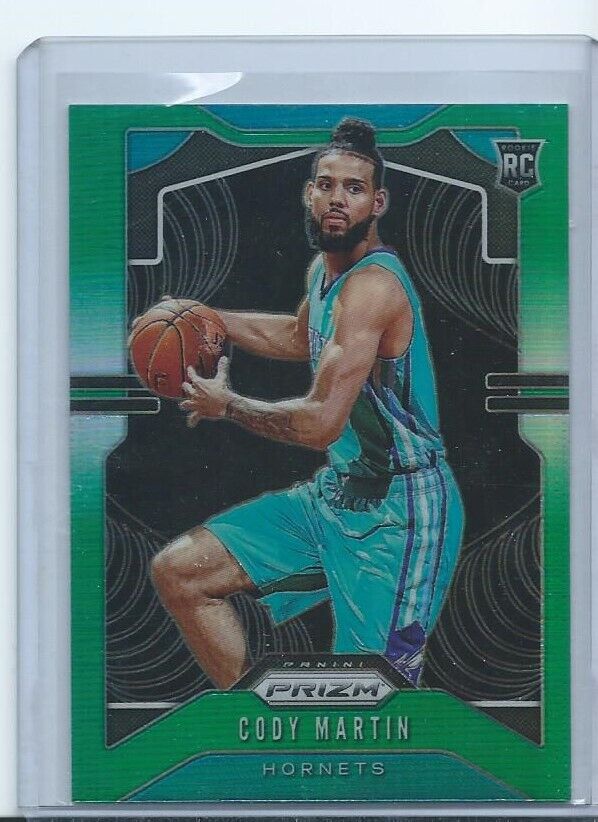 CODY MARTIN 2019-20 PANINI PRIZM GREEN PRIZMS RC #278