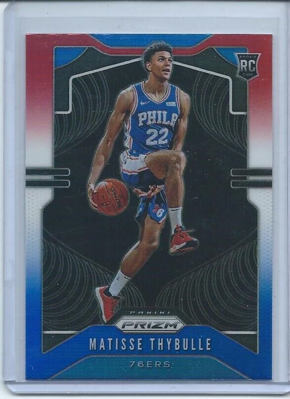 MATISSE THYBULLE 2019-20 PANINI PRIZM RED WHITE BLUE PRIZMS RC #290
