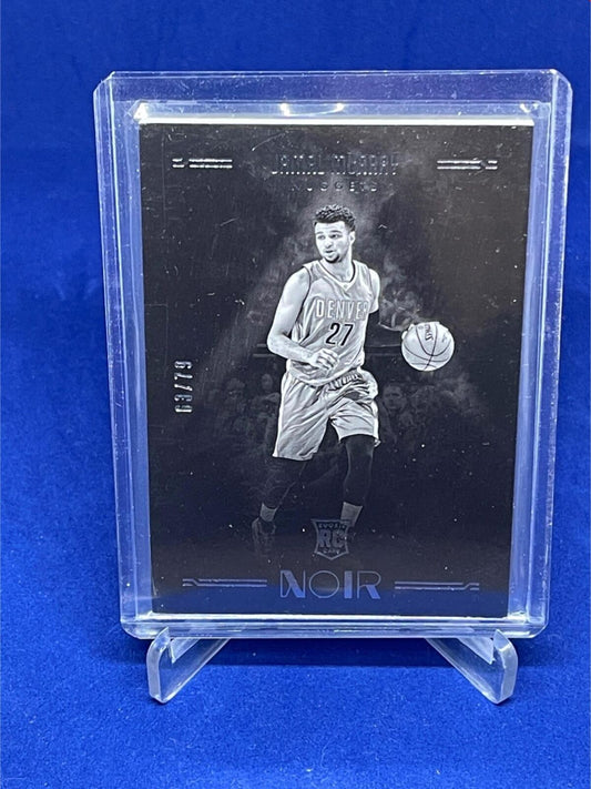 JAMAL MURRAY 2016-17 PANINI NOIR BLACK & WHITE ROOKIE RC #D 63/79