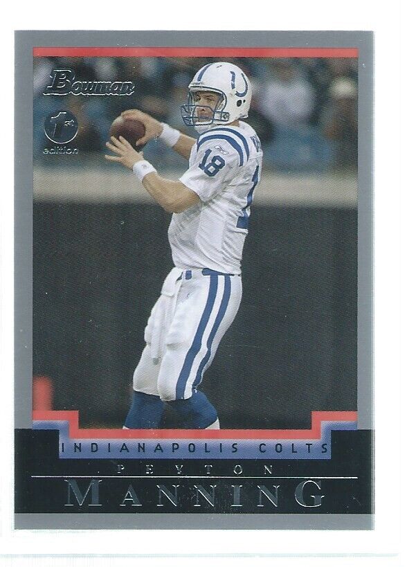 PEYTON MANNING 2004 TOPPS BOWMAN 1ST EDITION #75