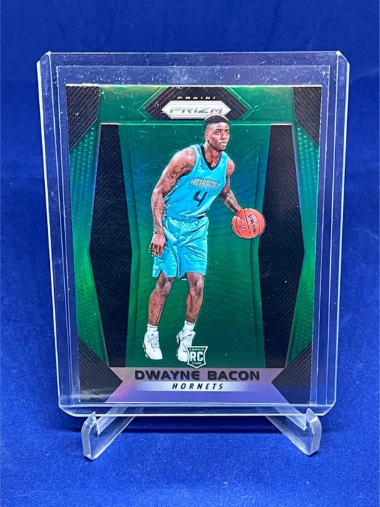 DWAYNE BACON 2017-18 PANINI PRIZM GREEN PRIZM ROOKIE RC # 234