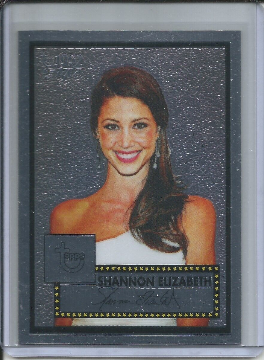SHANNON ELIZABETH 2006 TOPPS CHROME 1952 STYLE #D 269/499