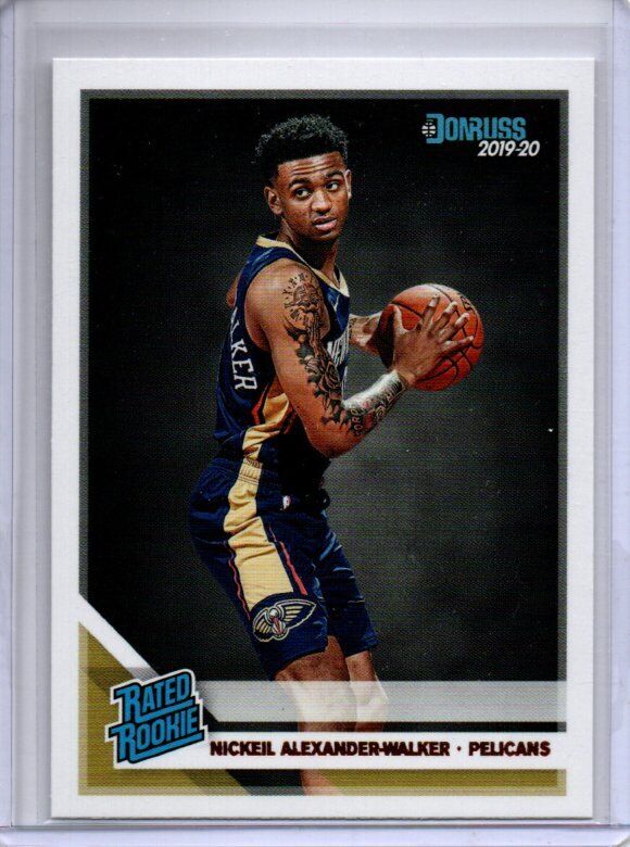 NICKEIL ALEXANDER-WALKER 2019-20 PANINI DONRUSS TRUE ROOKIE RC #216