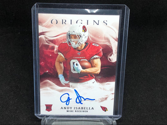 ANDY ISABELLA 2019 PANINI ORIGINS ON CARD AUTO RC