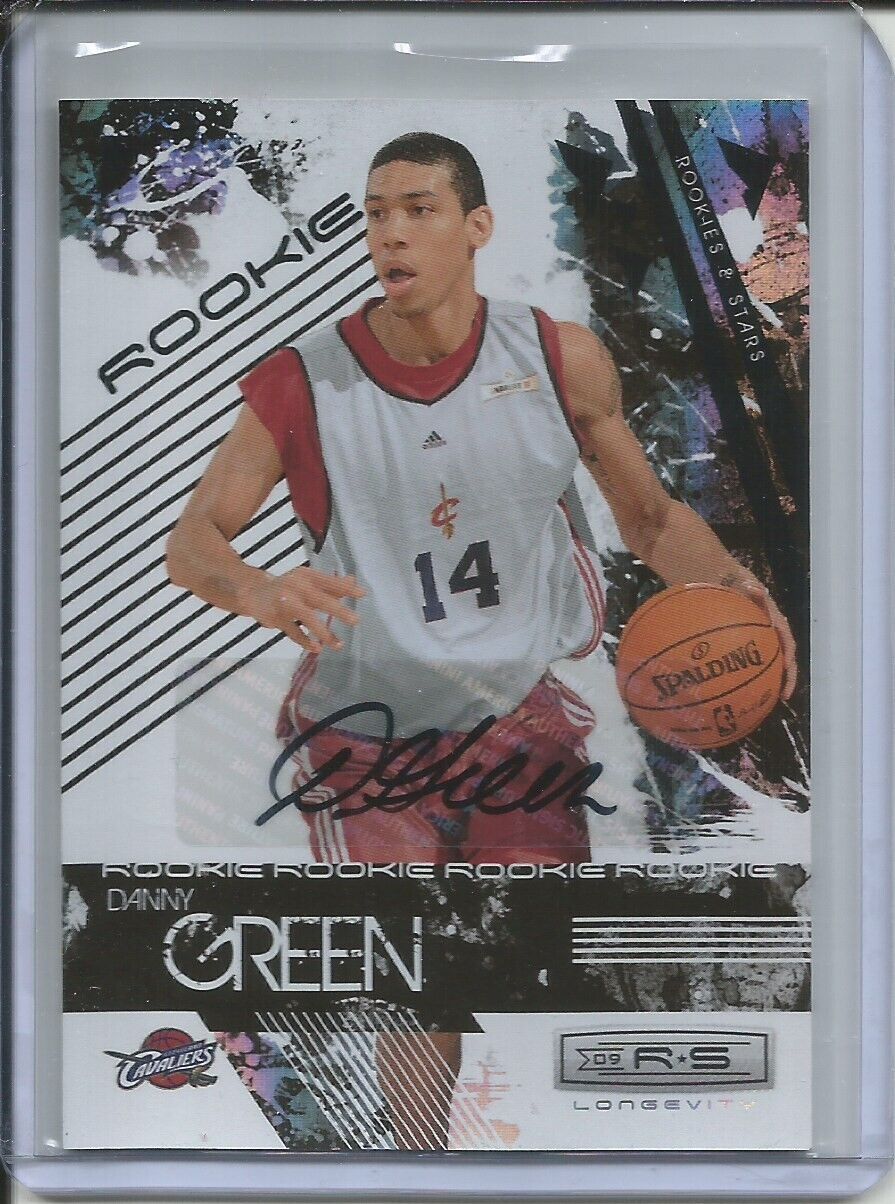 DANNY GREEN 2009 PANINI ROOKIES & STARS AUTO RC #D 445/874