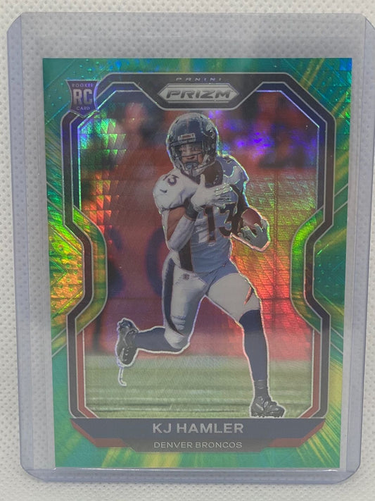 KJ HAMLER 2020 PANINI PRIZM HYPER PRIZMS RC #D 25/175