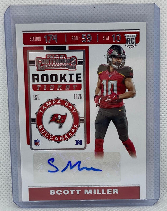 SCOTT MILLER 2019 PANINI CONTENDERS ROOKIE TICKET AUTO RC #265