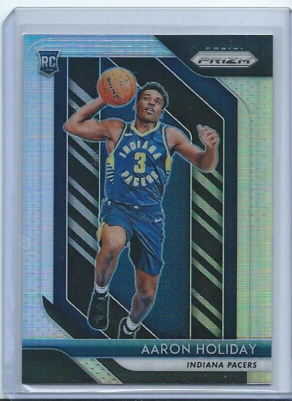 AARON HOLIDAY 2018-19 PANINI PRIZM SILVER PRIZMS RC #114