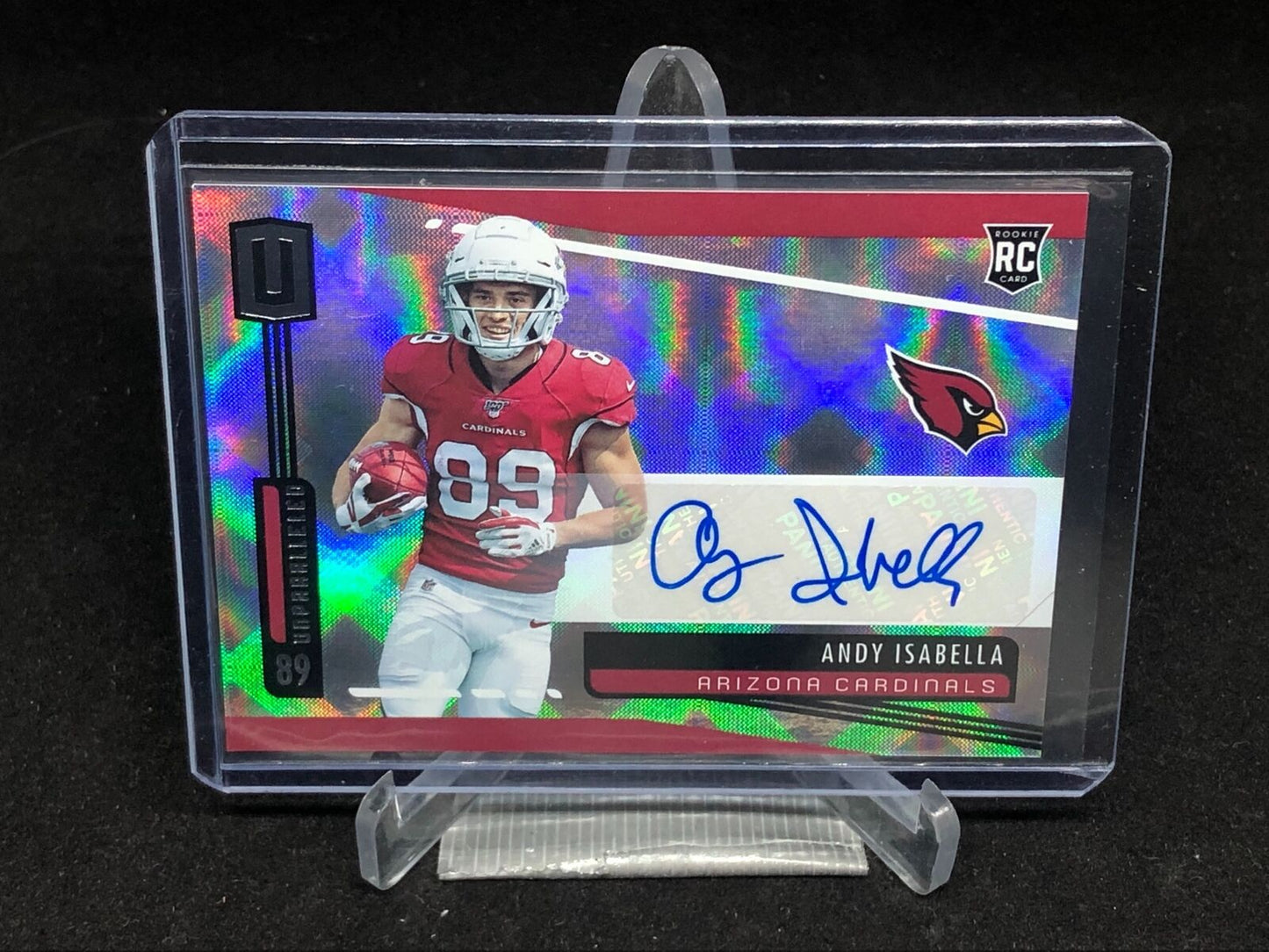 ANDY ISABELLA 2019 PANINI UNPARALLELED AUTO RC # 299