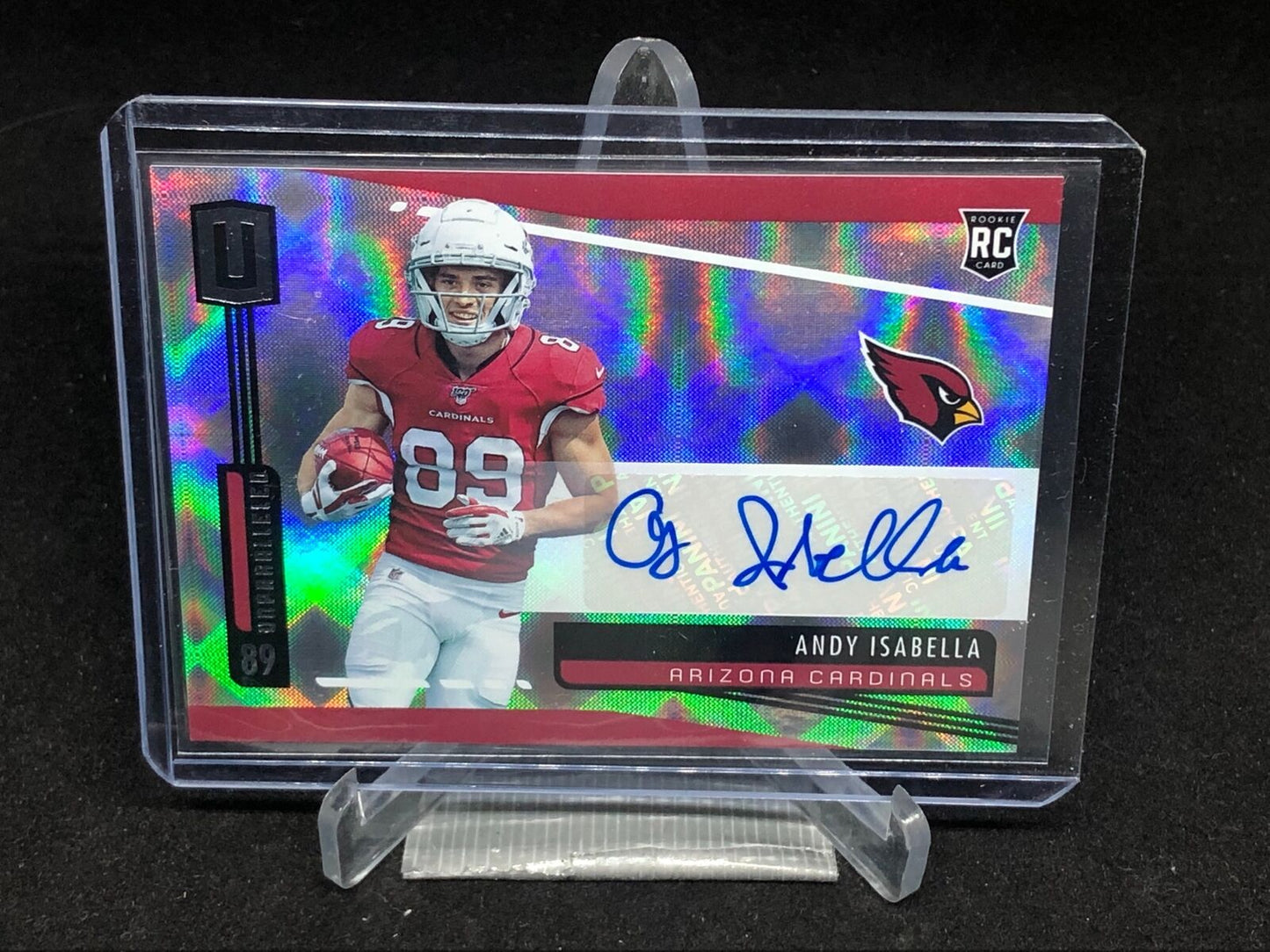 ANDY ISABELLA 2019 PANINI UNPARALLELED AUTO RC # 299
