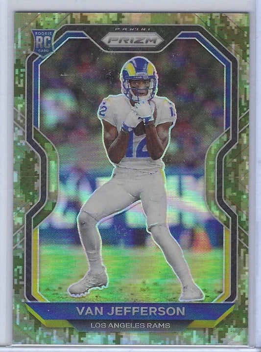 VAN JEFFERSON 2020 PRIZM CAMO PRIZM RC #D 8/25