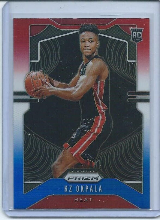 KZ OKPALA 2019-20 PANINI PRIZM RED WHITE BLUE PRIZMS RC #275