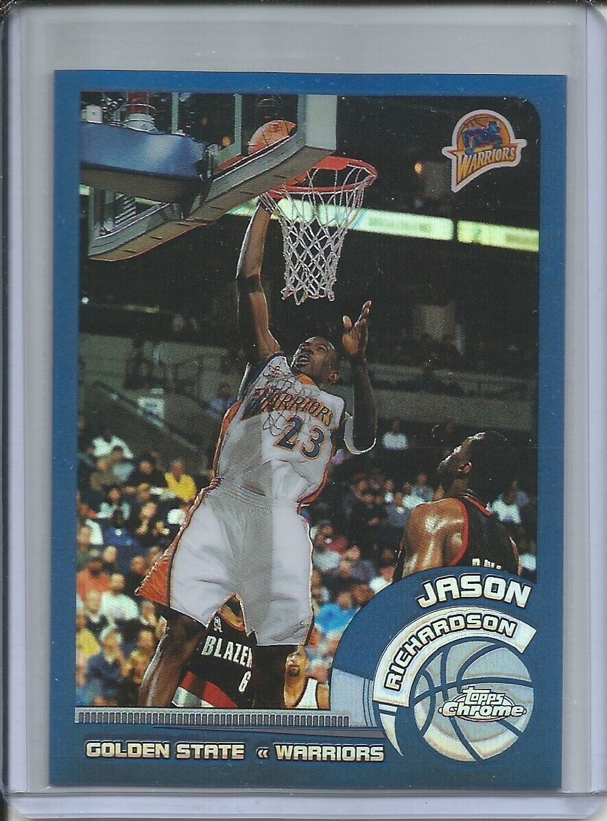 JASON RICHARDSON 2003-04 TOPPS CHROME REFRACTOR WARRIORS