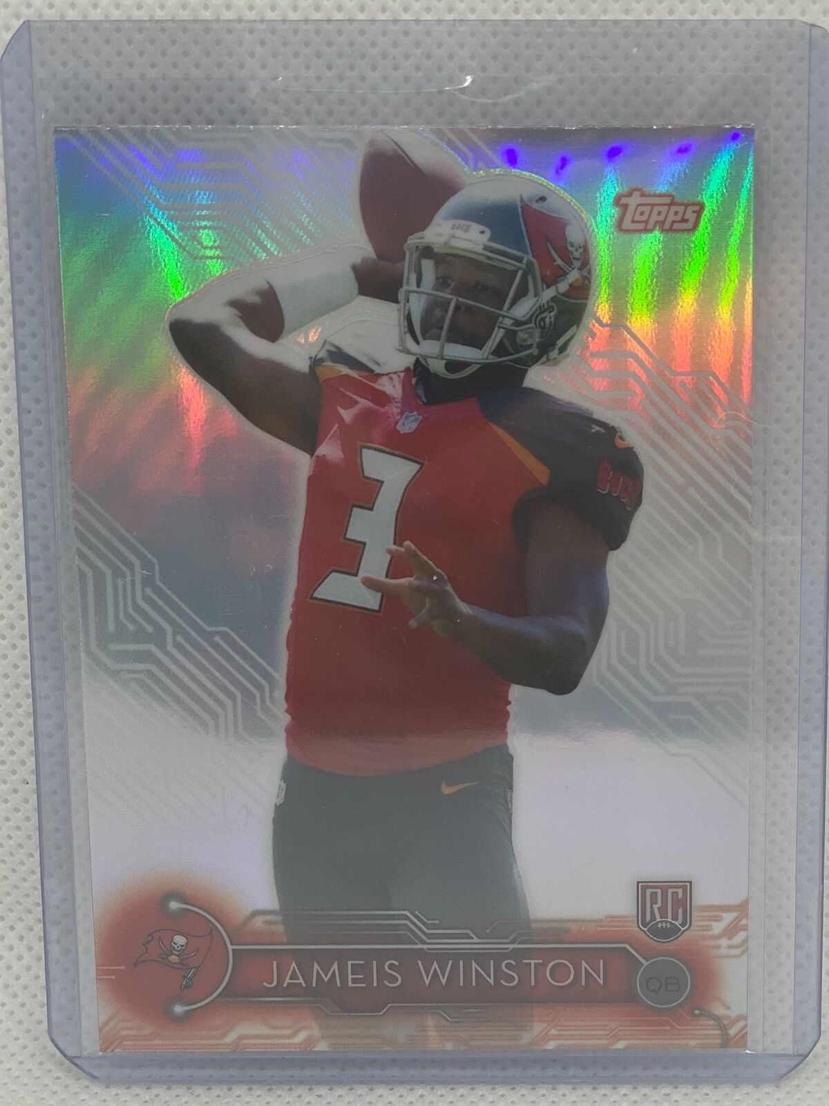 JAMES WINSTON 2015 TOPPS REFRACTOR RC #1