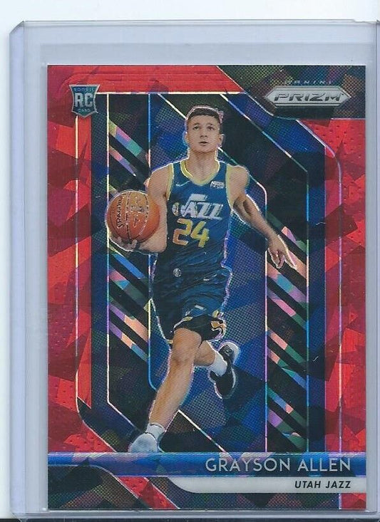 GRAYSON ALLEN 2018-19 PANINI PRIZM RED ICE PRIZMS RC #123
