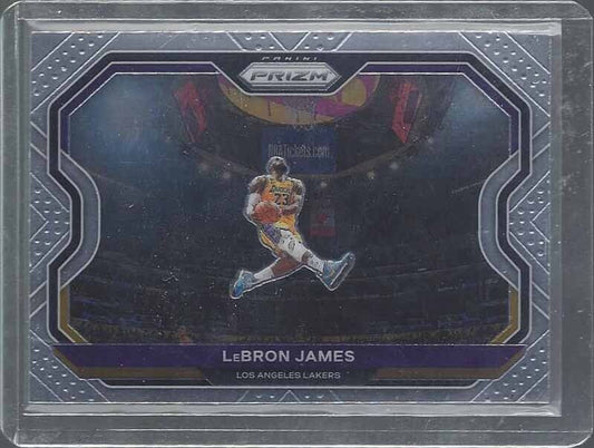 LEBRON JAMES 2020-21 PANINI PRIZM KOBE DUNK PHOTO BASE #1